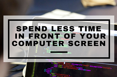 Switching off : how to spend less time in front of your computer screen