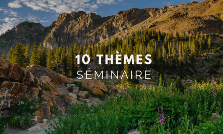 10 thèmes de séminaire du moment