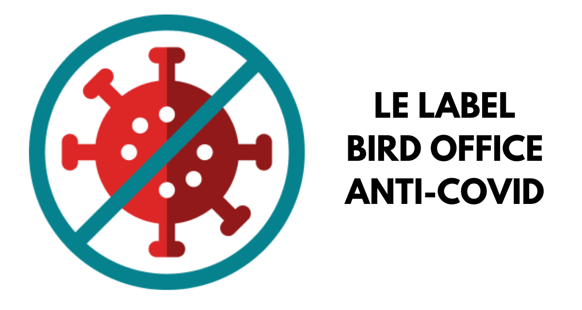 Label Bird Office Anti-Covid